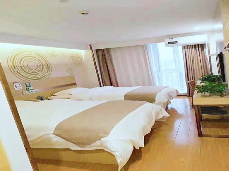 Greentree Inn Shanghai Minhang District Beiqiao Subway Station Express Hotel Exterior foto