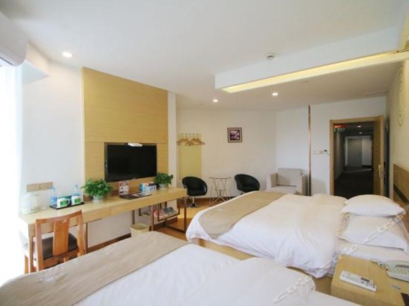 Greentree Inn Shanghai Minhang District Beiqiao Subway Station Express Hotel Exterior foto
