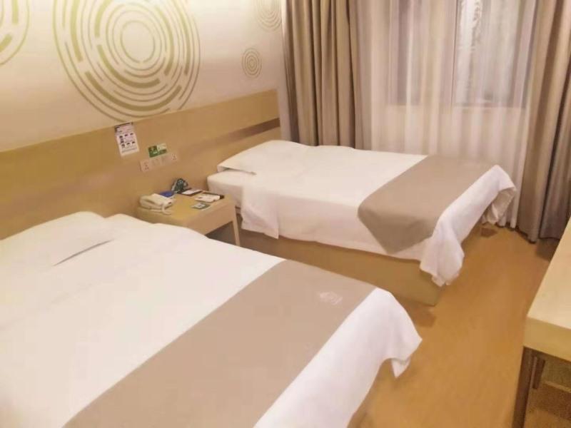 Greentree Inn Shanghai Minhang District Beiqiao Subway Station Express Hotel Exterior foto