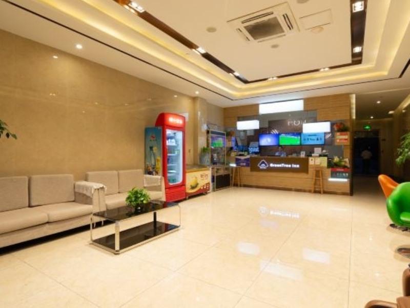 Greentree Inn Shanghai Minhang District Beiqiao Subway Station Express Hotel Exterior foto