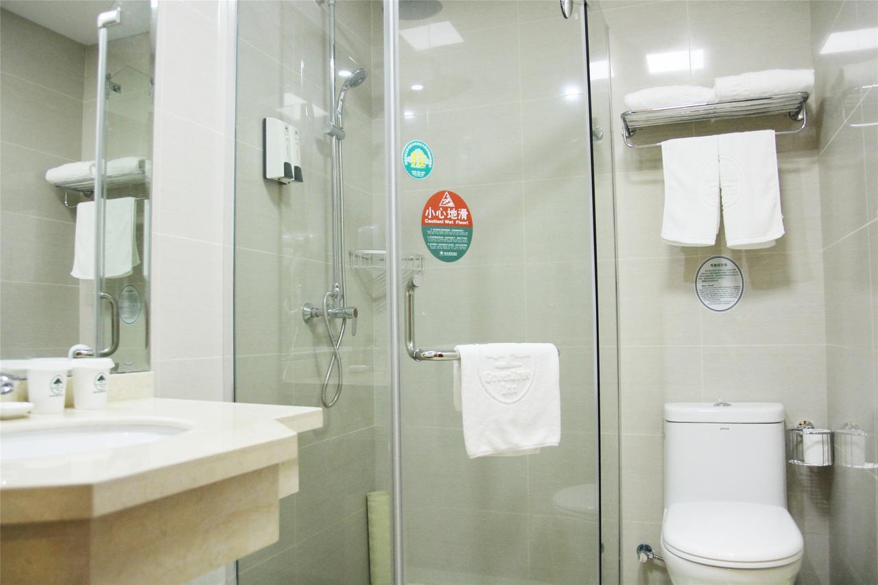 Greentree Inn Shanghai Minhang District Beiqiao Subway Station Express Hotel Exterior foto