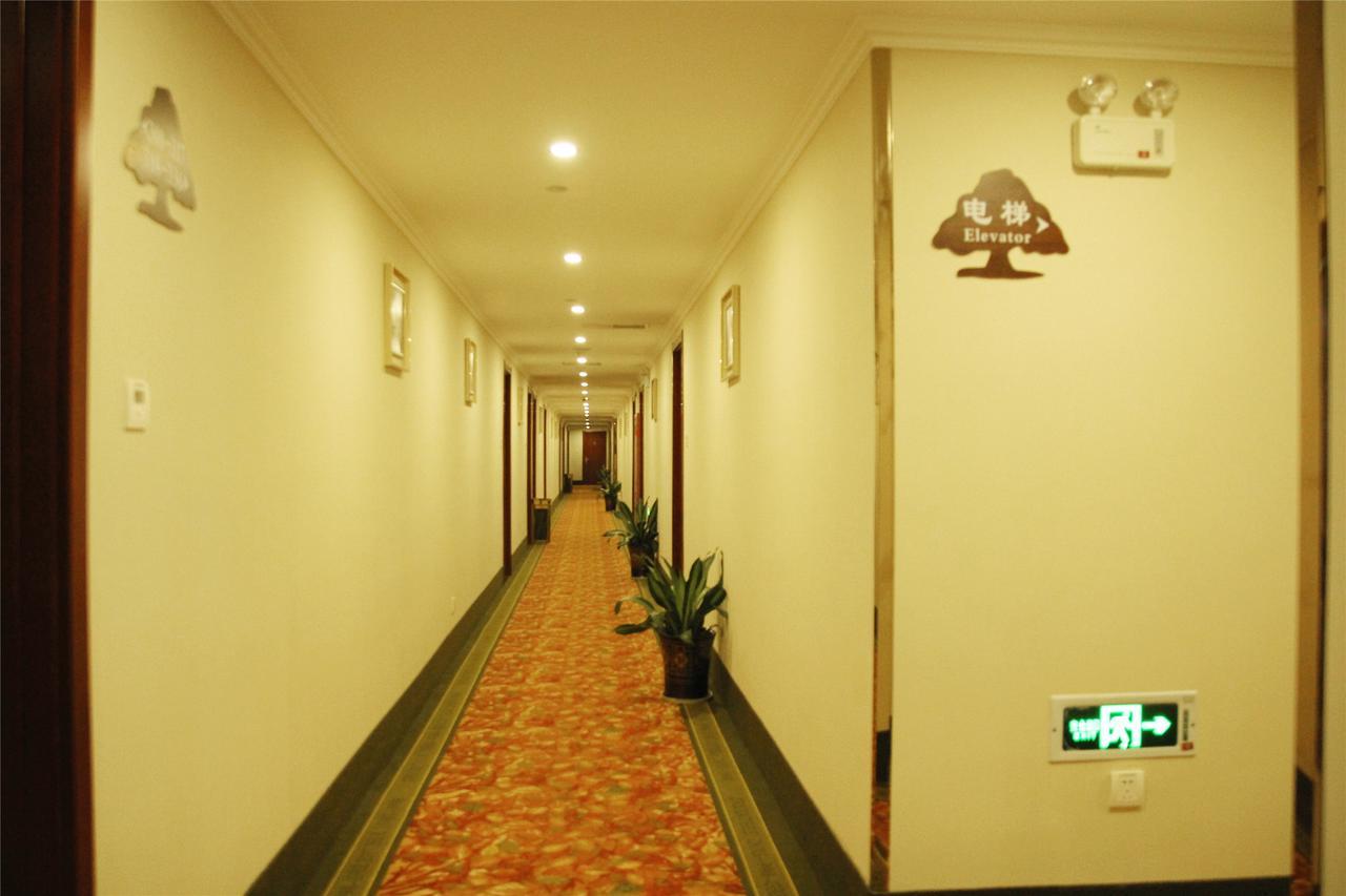 Greentree Inn Shanghai Minhang District Beiqiao Subway Station Express Hotel Exterior foto