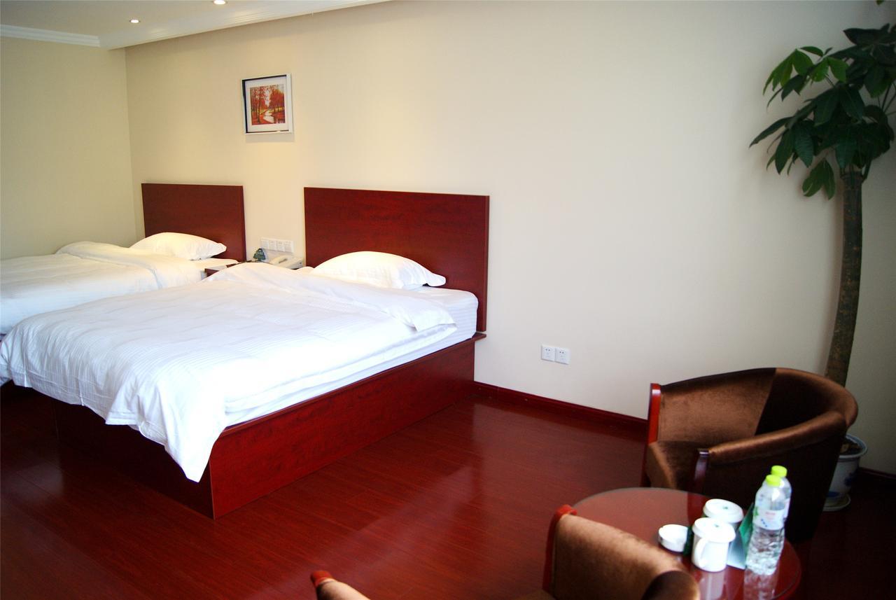 Greentree Inn Shanghai Minhang District Beiqiao Subway Station Express Hotel Exterior foto