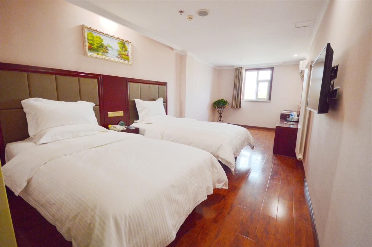Greentree Inn Shanghai Minhang District Beiqiao Subway Station Express Hotel Exterior foto